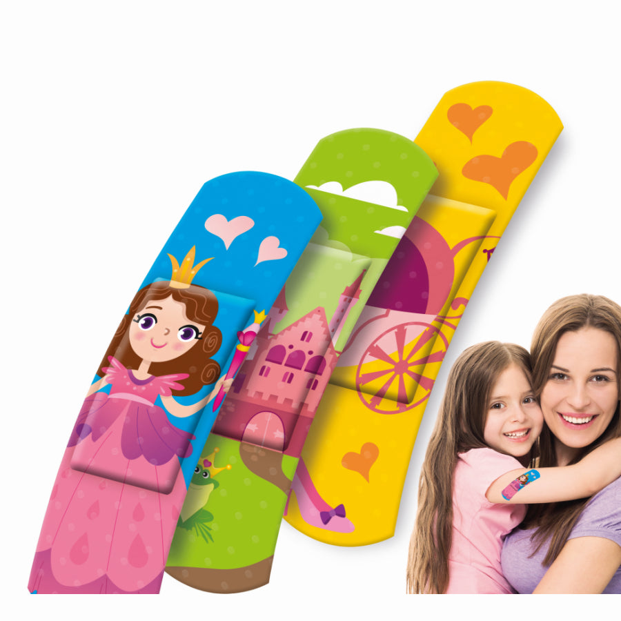 Lifemed Pflaster-Strips Box Kids Maerchen Metallbox