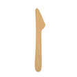 Papstar Pure Messer, Holz 1 Packung (500 Stück)