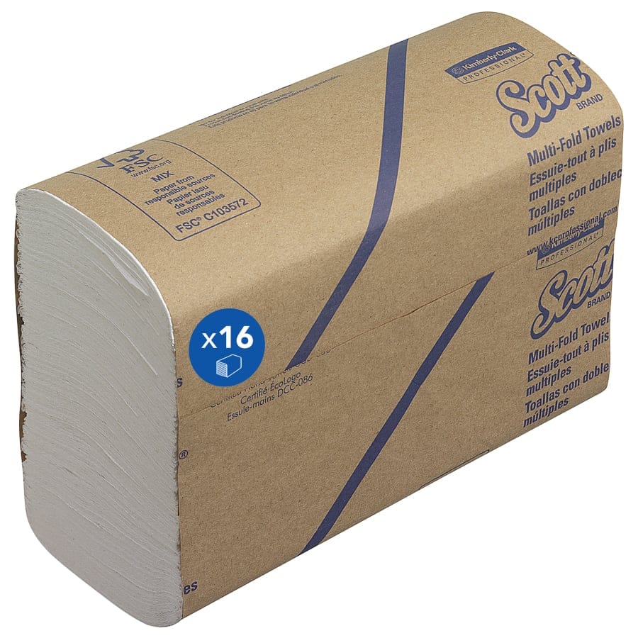 SCOTT® Multifold Handtuchpapier, 1-lagig, 24 x 20,5 cm