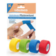 Selbsthaftender Pflasterverband elastisch 4 m x 2,5 cm, Farbsortiment