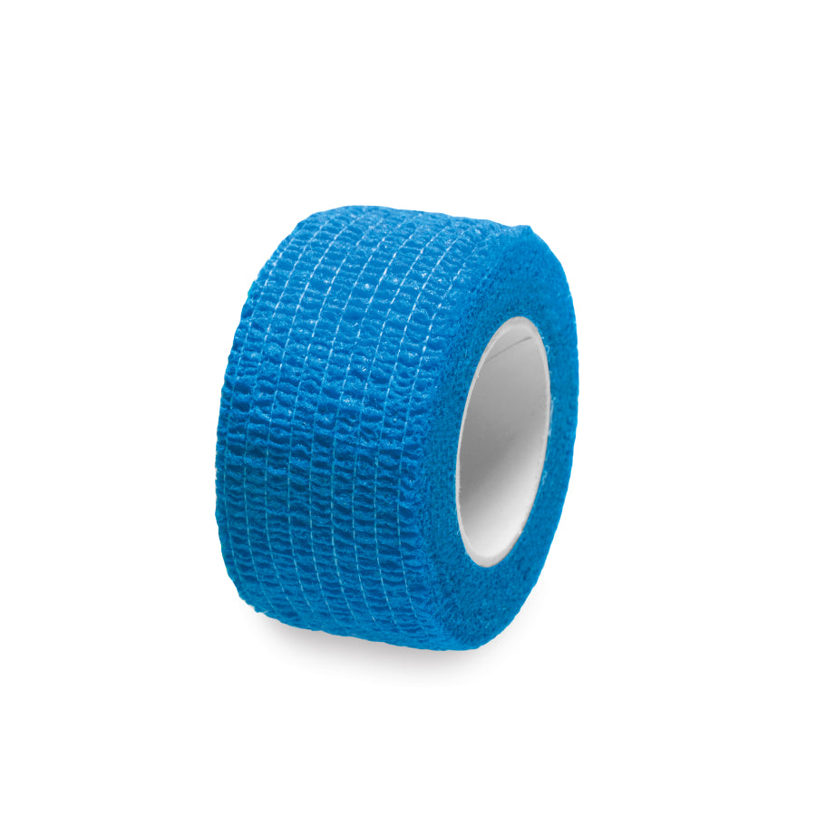 Pflasterverband elastisch, Rolle blau