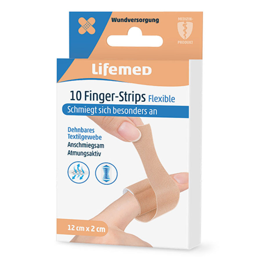 Fingerpflaster 12 x 2 cm, Packung