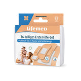 36-teiliges Erste-Hilfe-Set, Box mit 36 Pflaster-Strips