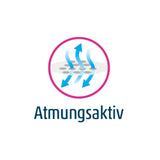 Symbol: atmungsaktives Trägermaterial