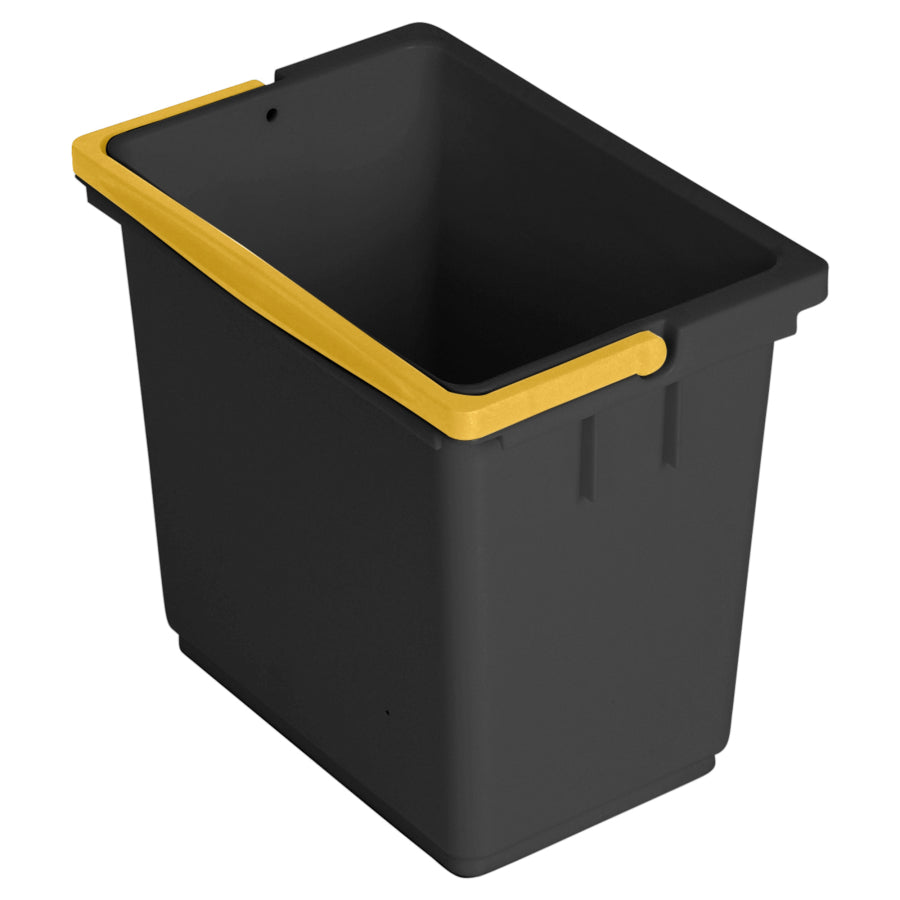 VERMOP Equipe Putzeimer 6 Liter anthrazit/gelb, Art.-Nr. 158456