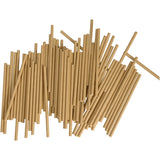 ABENA® Jumbo Trinkhalme Papier, Braun , 19,5 cm, Ø 0,8 cm