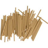 ABENA® Jumbo Trinkhalme Papier, Braun , 19,5 cm, Ø 0,8 cm
