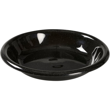 ABENA® Mehrweg Teller, schwarz, 550 ml 1 Karton (8 Packungen × 12 Stück)