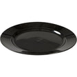 ABENA® Mehrweg Teller, schwarz, 25 cm 1 Karton (4 Packungen × 12 Stück)
