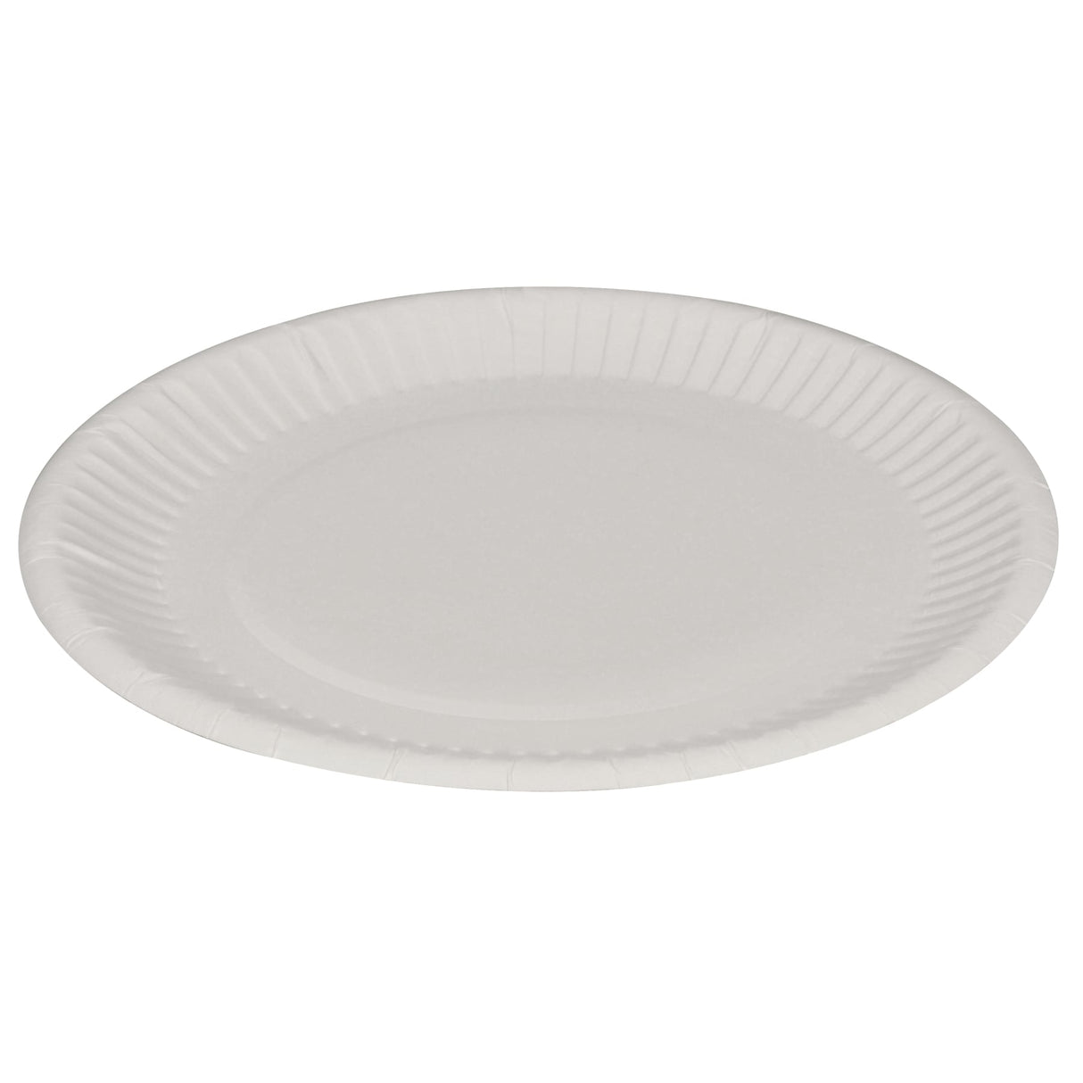 ABENA® Pappteller, Rund, Ø 18 cm 1 Karton (10 Packungen × 100 Stück)