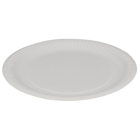 ABENA® Pappteller, Rund, Ø 23 cm 1 Karton (5 Packungen × 100 Stück)
