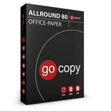 Go Copy Allround 80 Kopierpapier DIN A4, Paket mit 5 Packungen