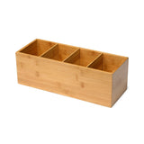 Duni Serviettenspender/Besteckkasten Multi, Bambus ecoecho, 36 x 14 cm