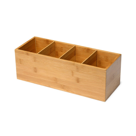 Duni Serviettenspender/Besteckkasten Multi, Bambus ecoecho, 36 x 14 cm