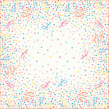 Duni Dunisilk Motiv Mitteldecke, 84 x 84 cm, Confetti