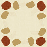 Duni Dunicel Motiv Mitteldecke, 84 x 84 cm, Earthy