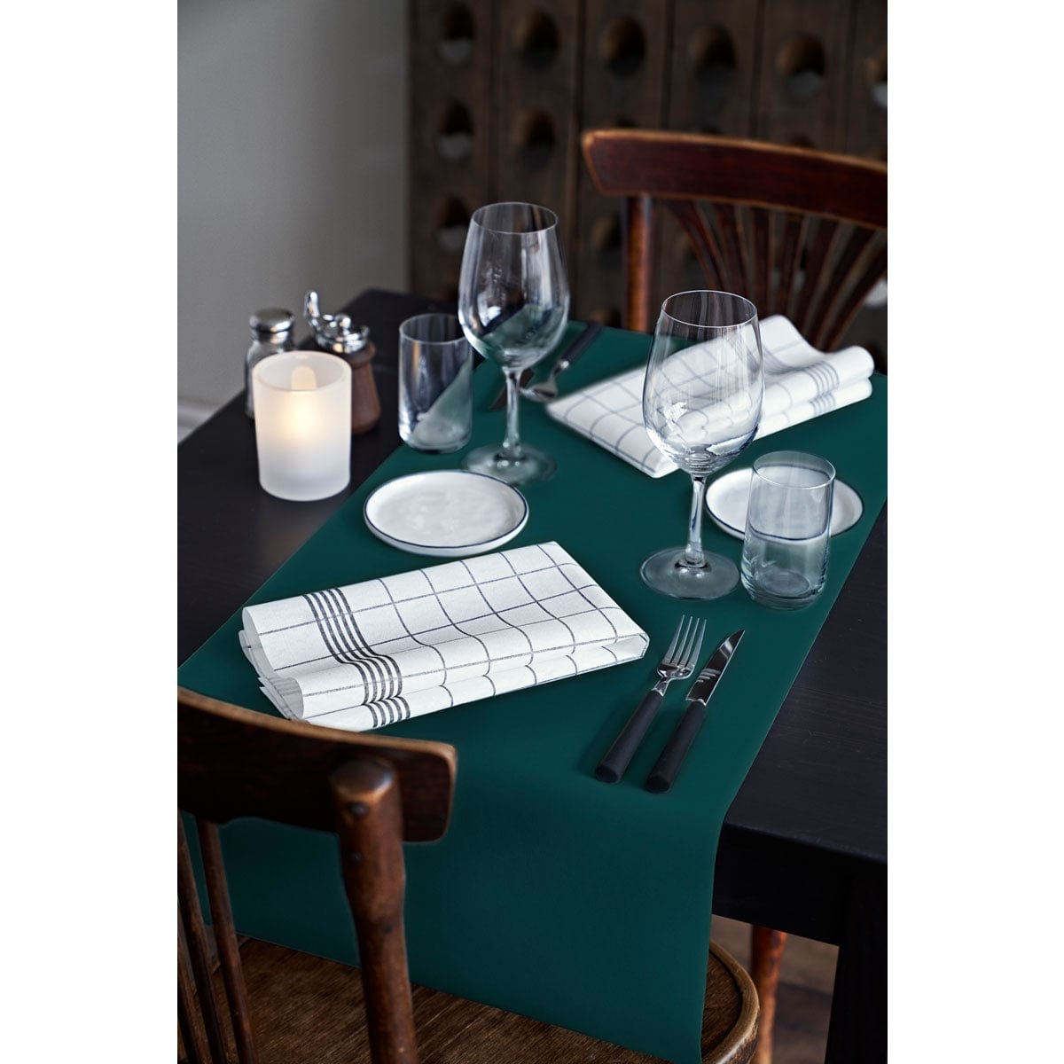 Duni Geschirrtuch-Serviette 38 x 54 cm Farbvariante: Blau