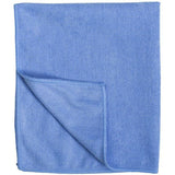 Vermop PROGRESSIVE Microfaser-Reinigungstuch in Blau, 35 x 40 cm, ideal für streifenfreie Reinigung, feucht und trocken anwendbar.