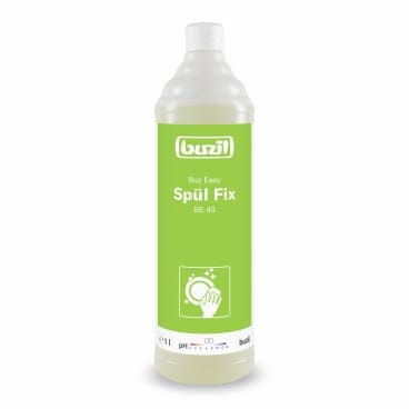 Buzil Buz® Easy Spül Fix BE 43 Handspülmittel, gebrauchsfertig – 1 Liter - Flasche