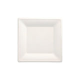 Papstar Einwegteller Zuckerrohr, 26 x 26 cm, stabil