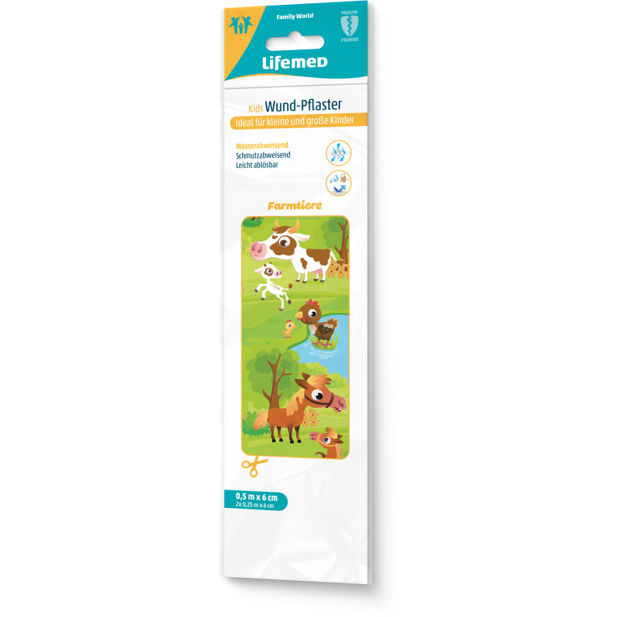 Lifemed Wundpflaster Kids Farmtiere