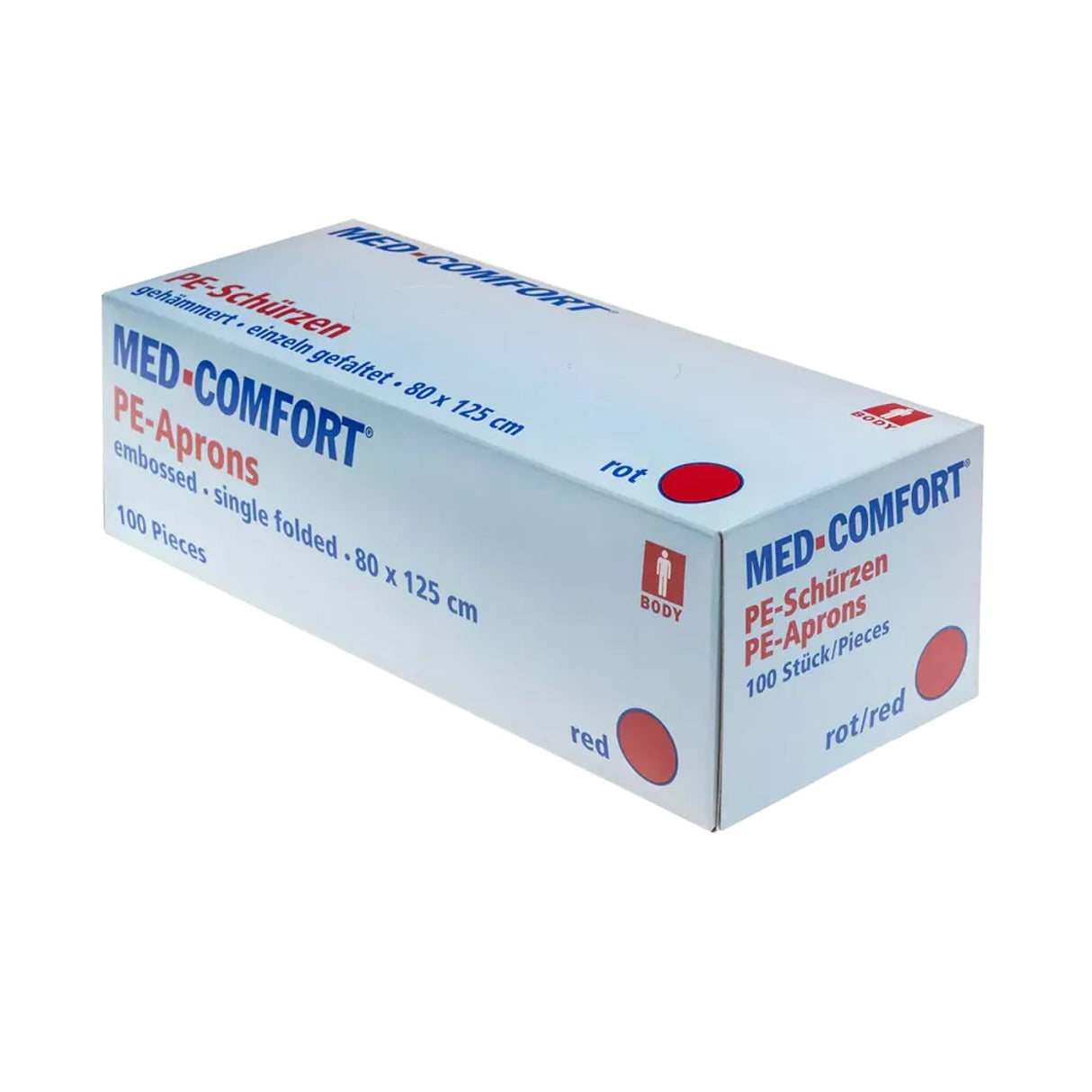 AMPri MED-COMFORT Einwegschürze Polyethylen unsteril gelb