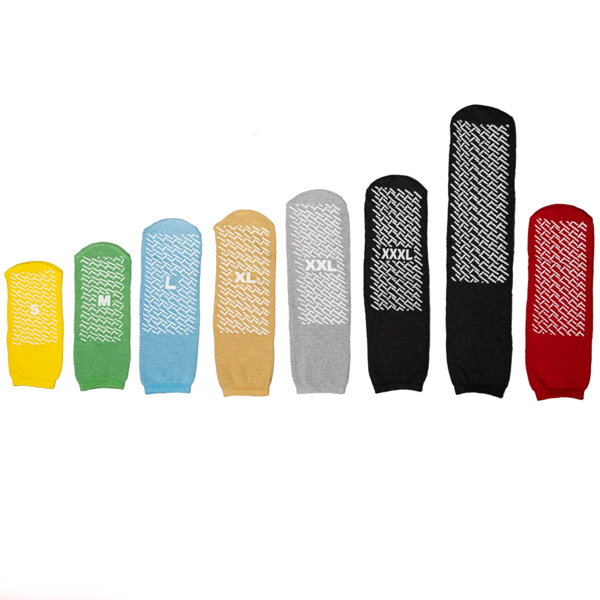 AMPri ECO-PLUS Antirutschsocken doppelseitige Noppen Einmalgebrauch