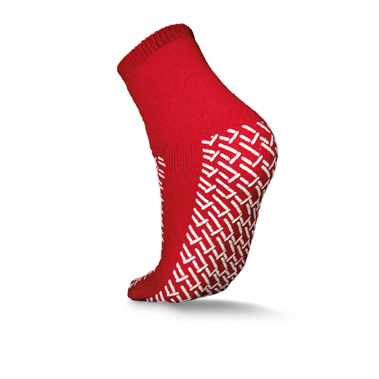 AMPri ECOPLUS Antirutschsocken rot Einmalgebrauch