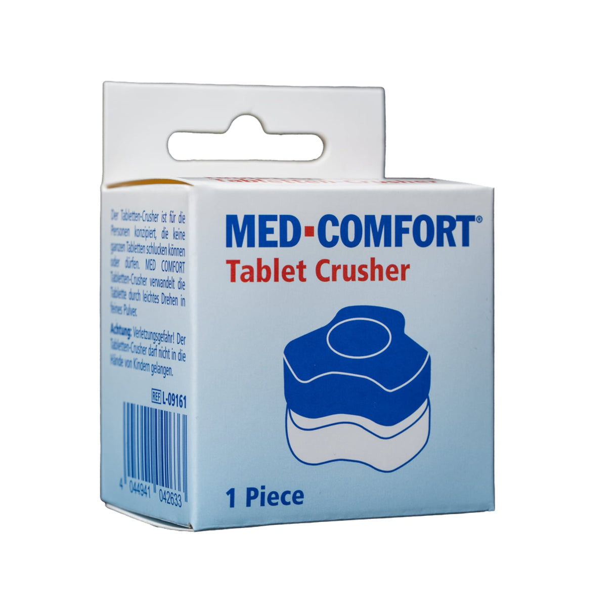 AMPri MED-COMFORT Tablettencrusher milchig blau