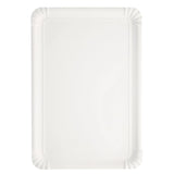 Papstar Pappteller, eckig, weiß 1 Packung (250 Stück), 18 x 26 cm