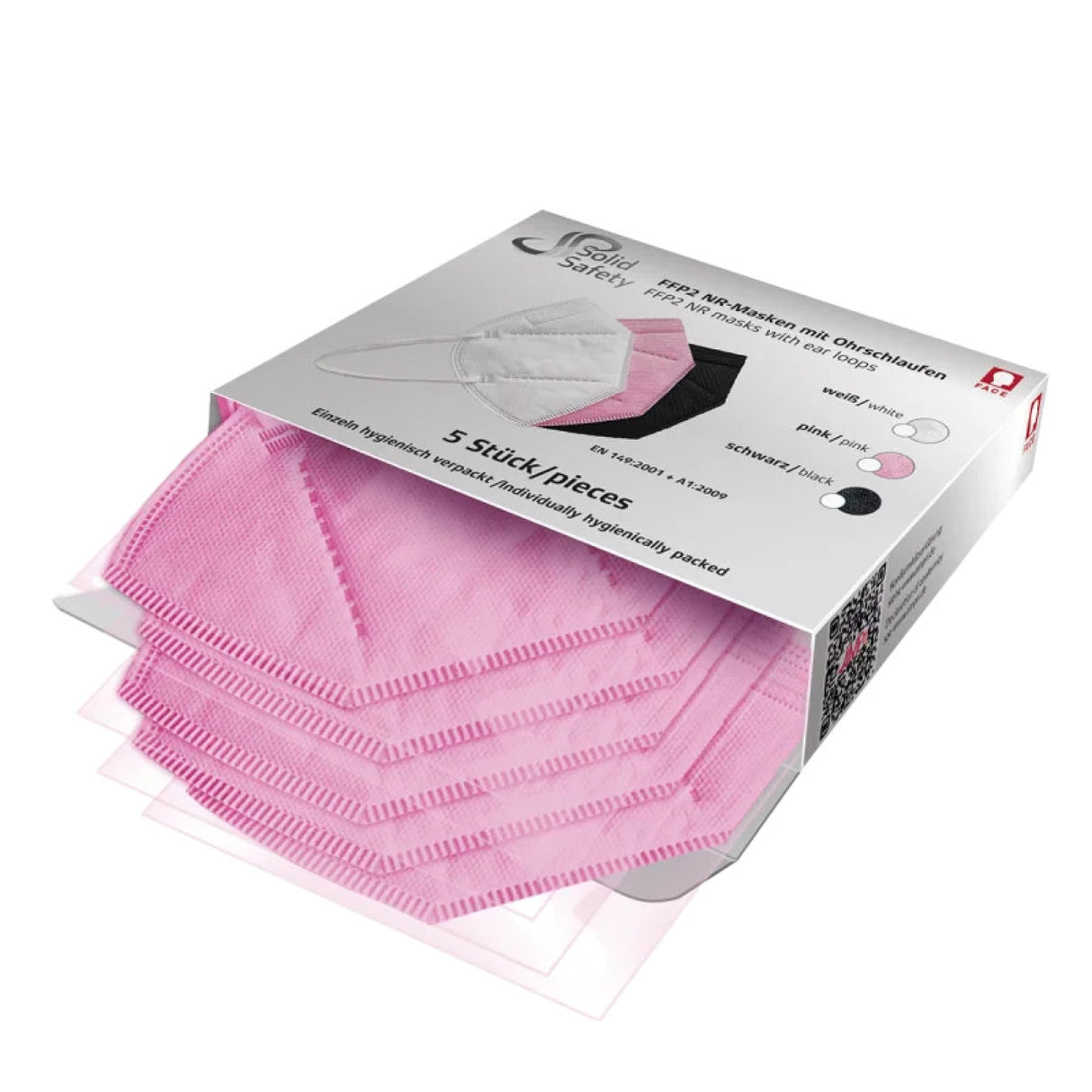 AMPri SolidSafety FFP2 NR Atemschutzmaske einzeln verpackt