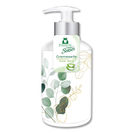 Frosch Senses Cremeseife Aloe Vera, pH-neutral – 300 ml - Flasche