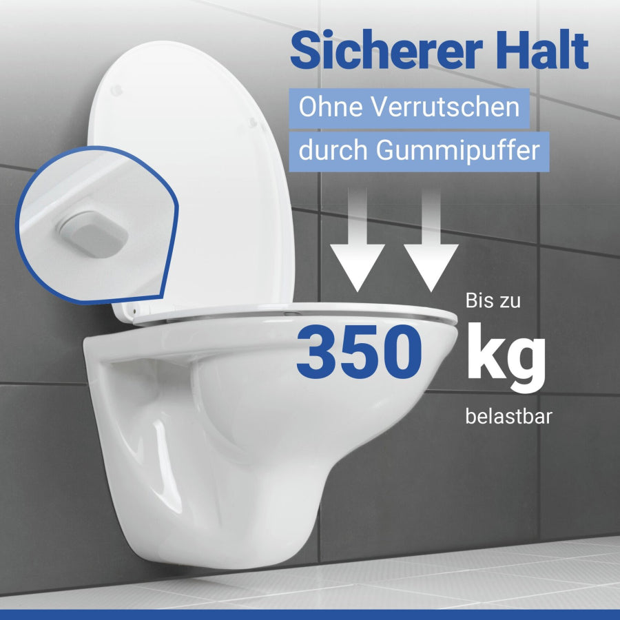 WENKO WC-Sitz Tavola weiß
