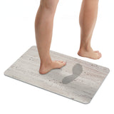 WENKO Diatomit Badematte 80 x 50 cm Puna