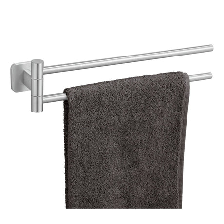 WENKO Handtuchhalter Porto silber