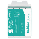 Satino Liquify Handtuchpapier V-Falz – Detail