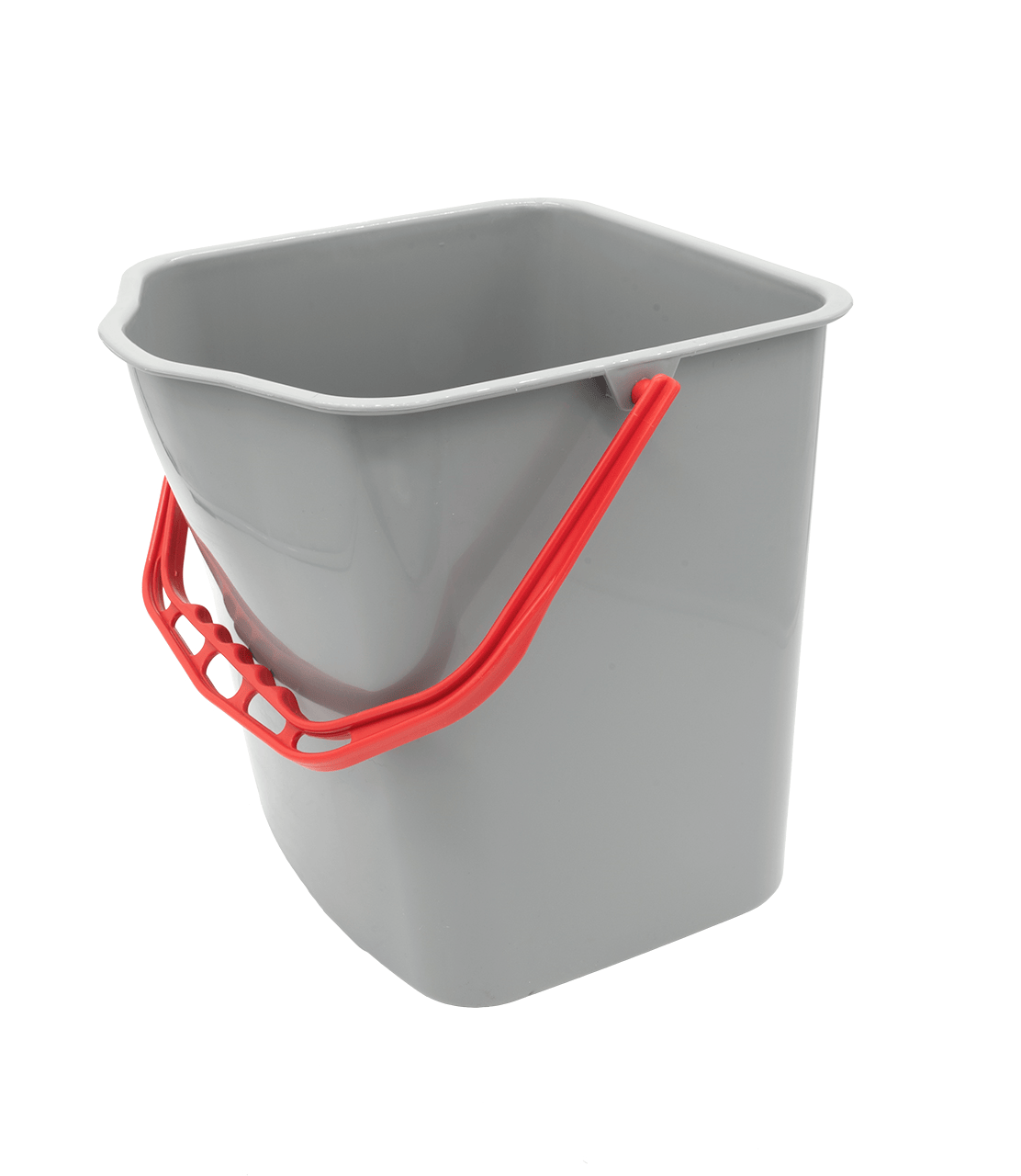 301316 Eimer 17 Liter, grau, roter Henkel SPRiNTUS