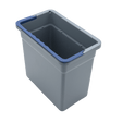 306538 Eimer 5 Liter, grau, blauer Henkel für VariX ZERO SPRiNTUS