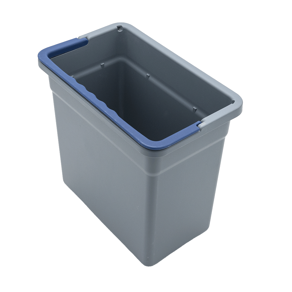 306538 Eimer 5 Liter, grau, blauer Henkel für VariX ZERO SPRiNTUS
