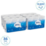 KLEENEX® 350 Toilet Tissue Rollen Toilettenpapier, 3-lagig