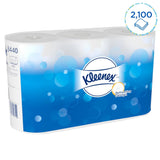 KLEENEX® 350 Toilet Tissue Rollen Toilettenpapier, 3-lagig