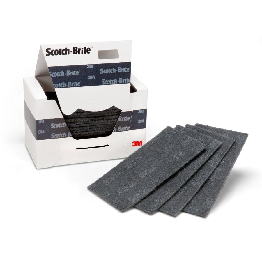3M Scotch-Brite Handpad 76, schwarz, 95 x 158 mm