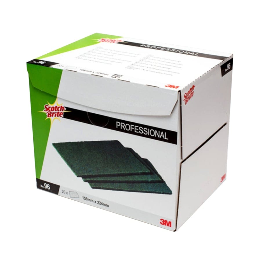 3M Scotch-Brite Handpad 96, grün, 158 x 224 mm