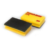 3M Scotch-Brite Reinigungsschwamm 174/274, gelb/grün 274, 10 Stück