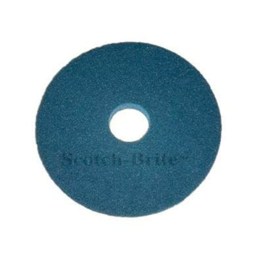 3M Scotch-Brite Superpad, Ø 254 mm blau