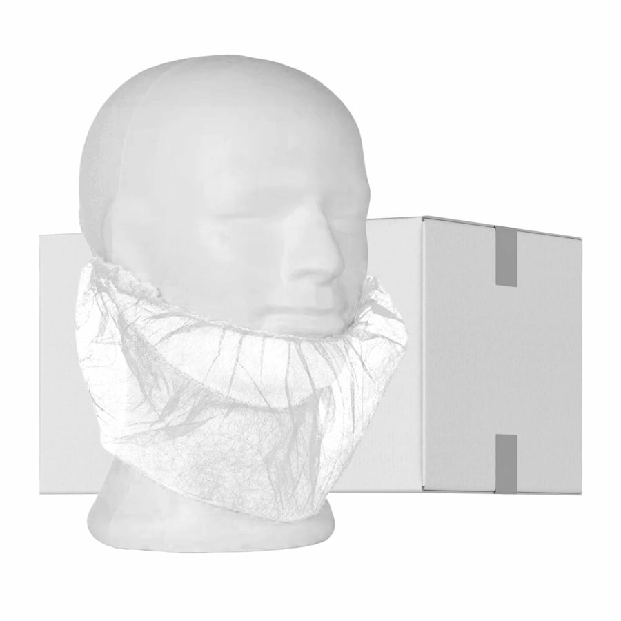 AMPri MED-COMFORT Bartmasken PP weiß Einweghygiene