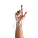 AMPri MED-COMFORT PE Handschuhe transparent extra lang Einmalhandschuhe