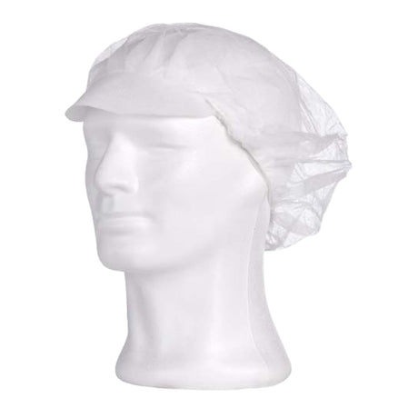 AMPri MED-COMFORT Baretthauben mit Schirm Polypropylen Einmalgebrauch Hygiene