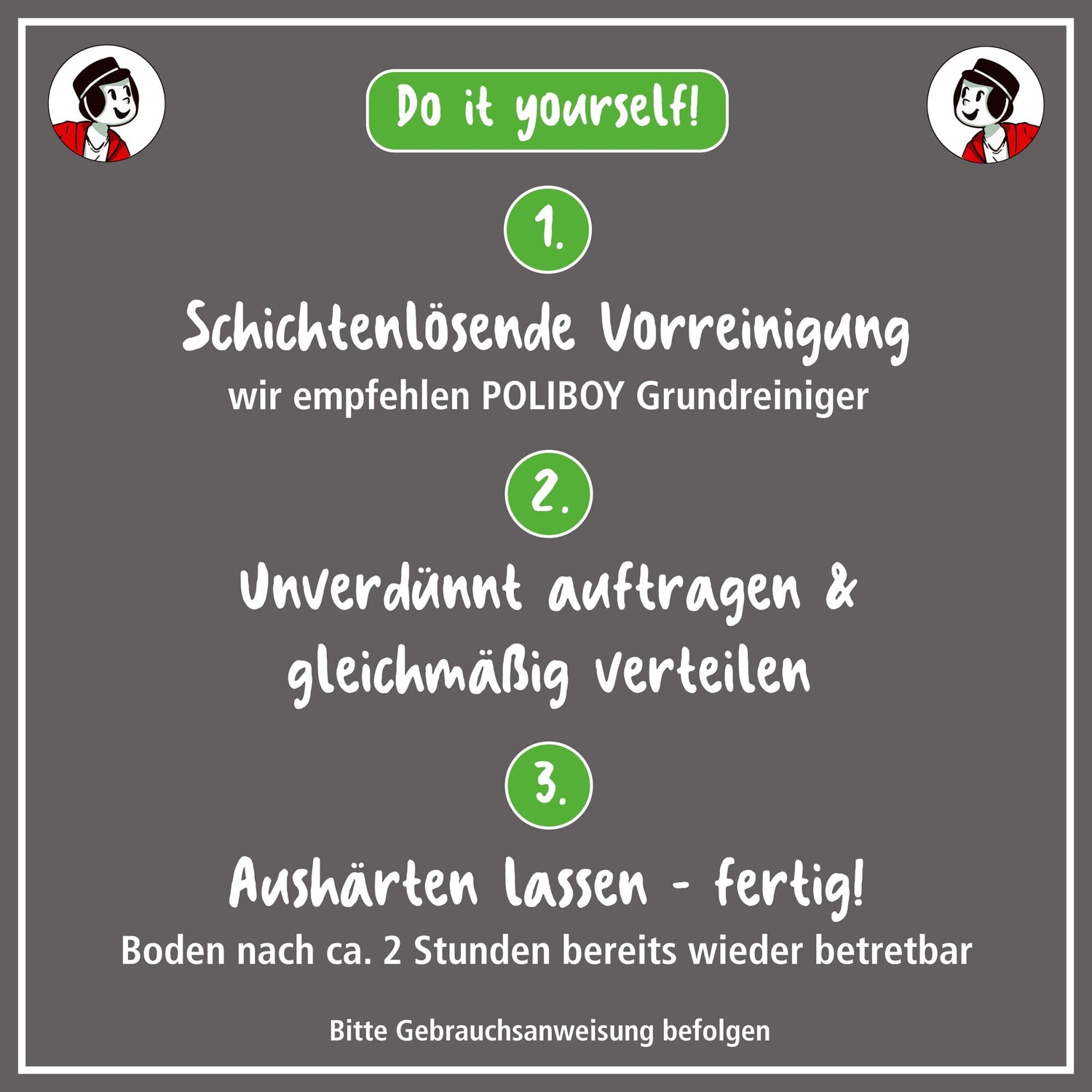 Poliboy Parkett Renovierer seidenmatt