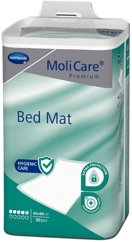 Hartmann MoliCare Premium Bed Mat Bettschutzunterlagen hohe Saugfähigkeit 1 Packung = 25 Stück, Format: 60 x 90 cm